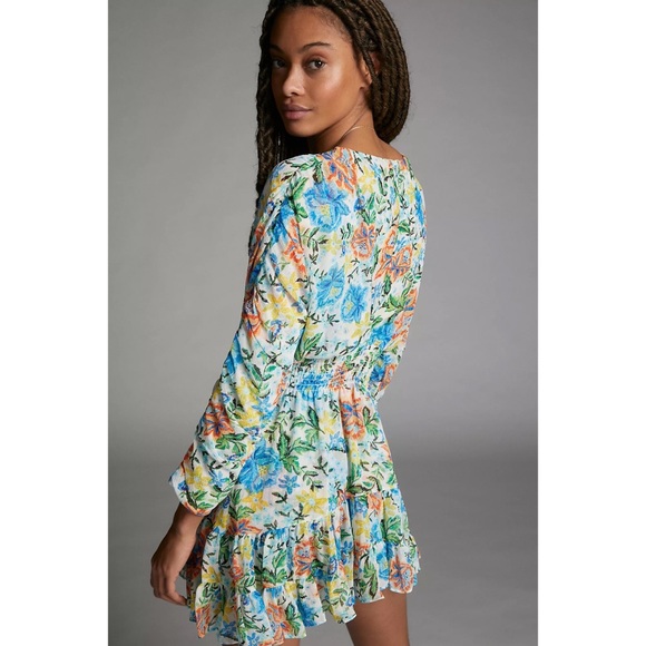 Anthropologie MISA Floral Mini Dress - Picture 4 of 9